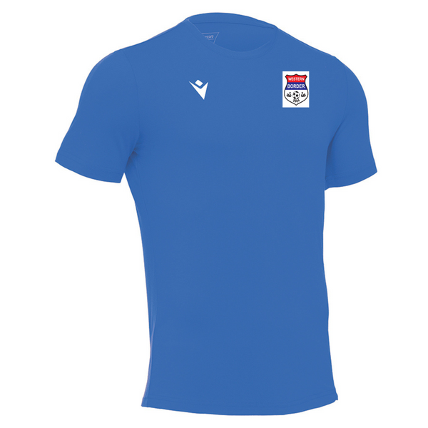 Western Borders SC Boost Hero T-shirt Royal Blue