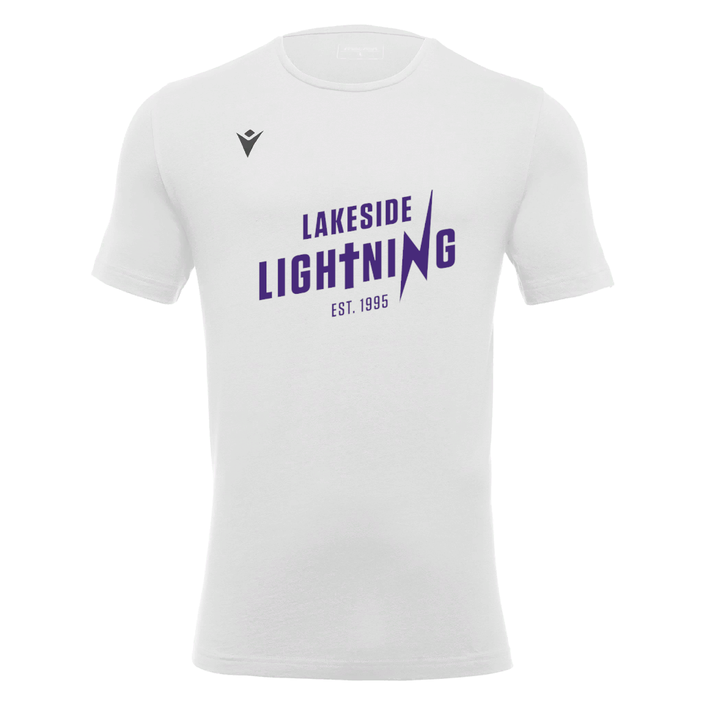 Lakeside Lightning Basketball 2022 Fan T-Shirt White
