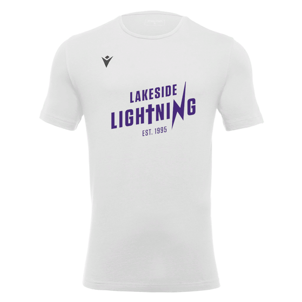 Lakeside Lightning Basketball 2022 Fan T-Shirt White