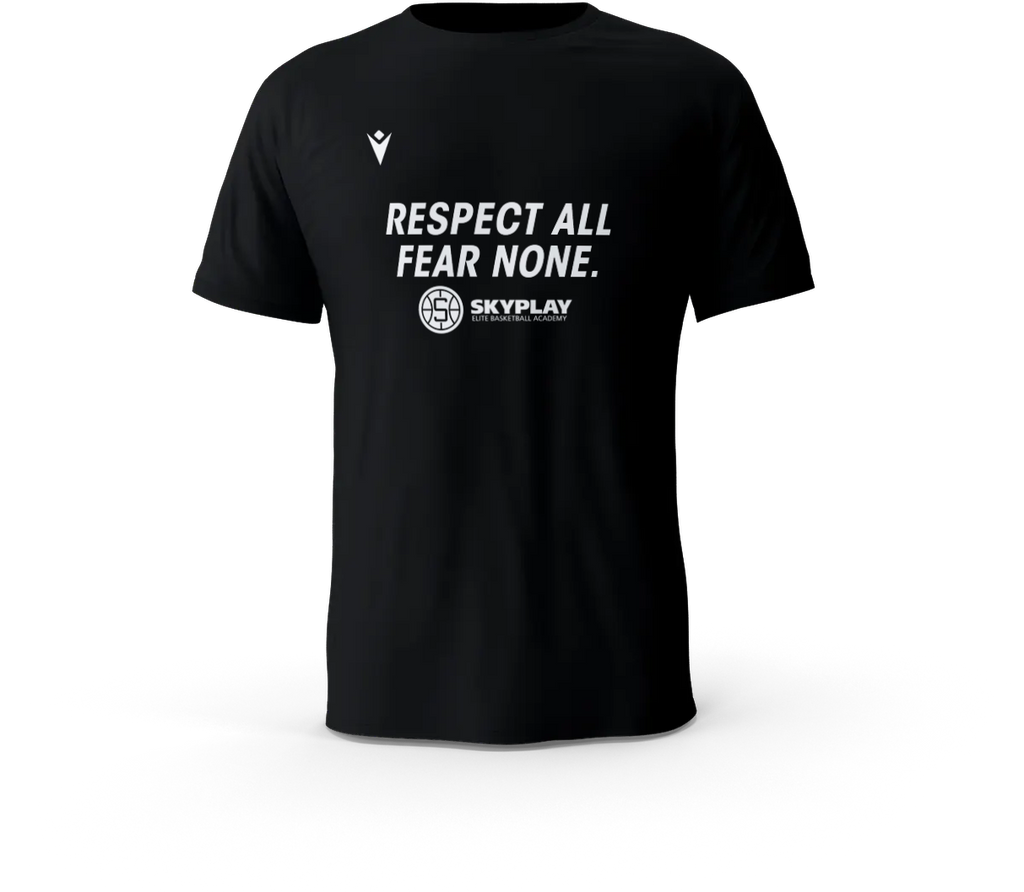 Skyplay Basketball T-Shirt "Respect all, fear none"