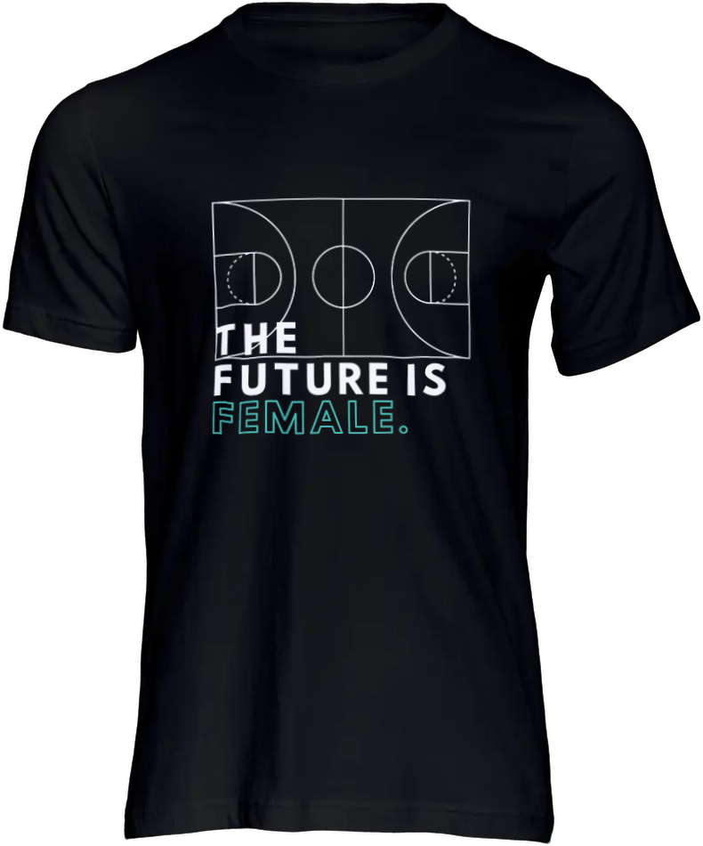 Her Hoops The Future Is Female Shirt